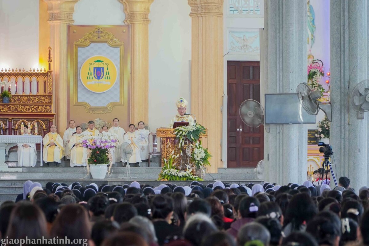 Gia đình Giáo phận Hà Tĩnh mừng lễ Quan thầy – Đức Maria, Mẹ Thiên Chúa